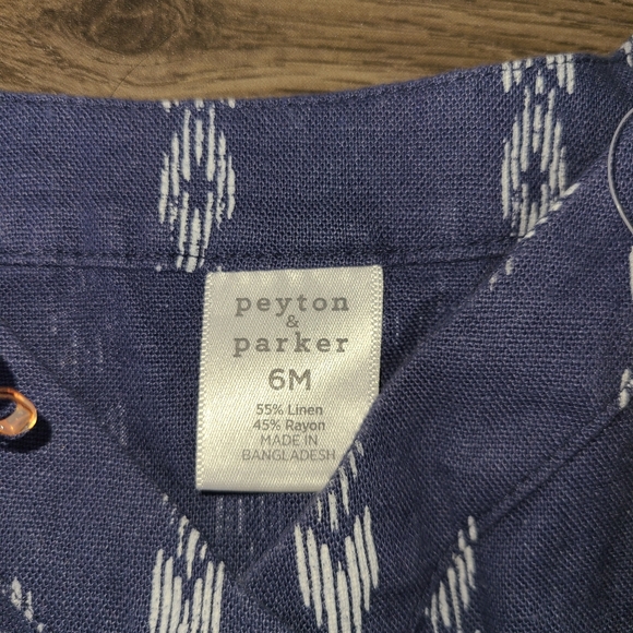 LAST CHANCE NWT Rustic baby dress with diaper cover - Picture 2 of 4